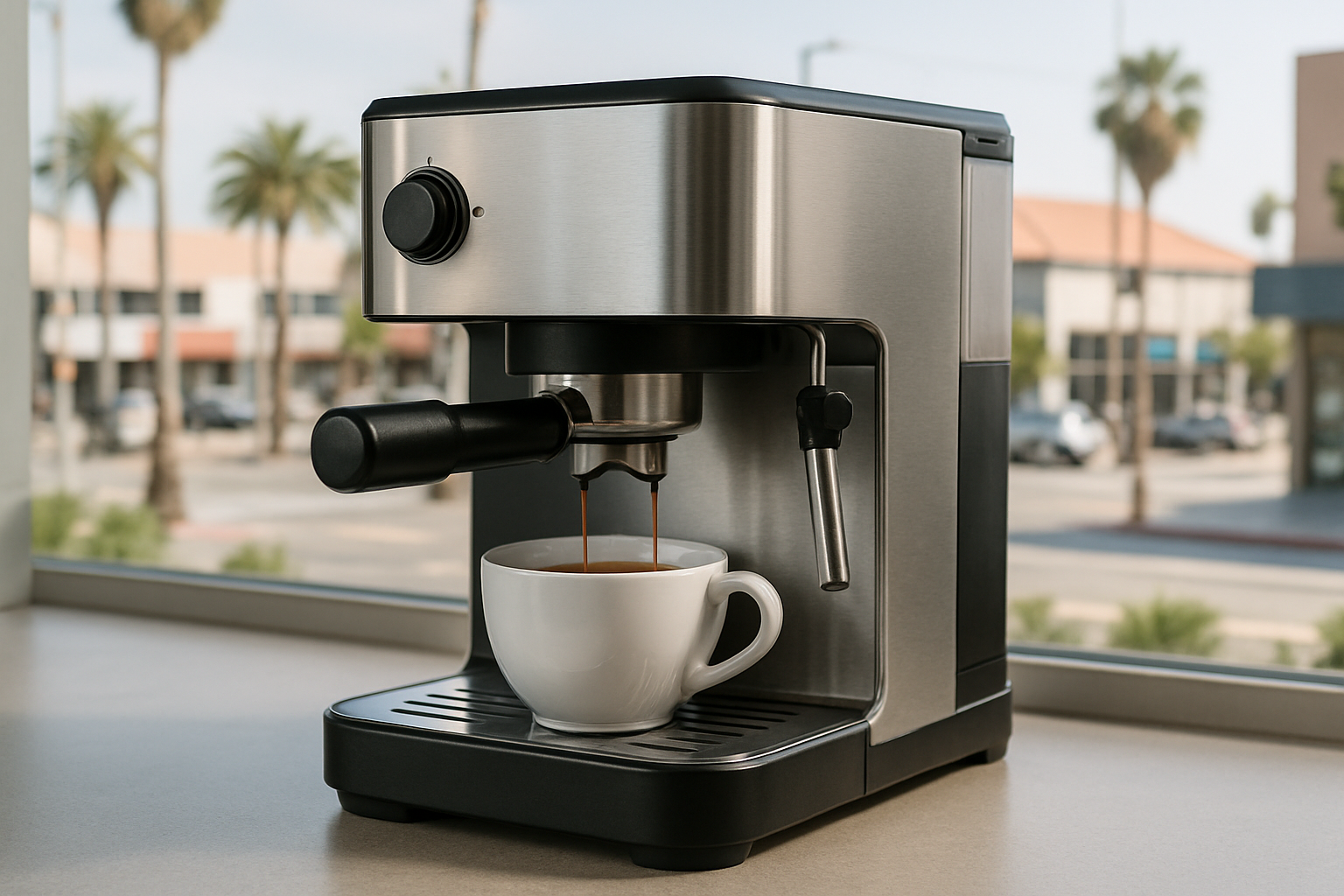 Automatic coffee machine