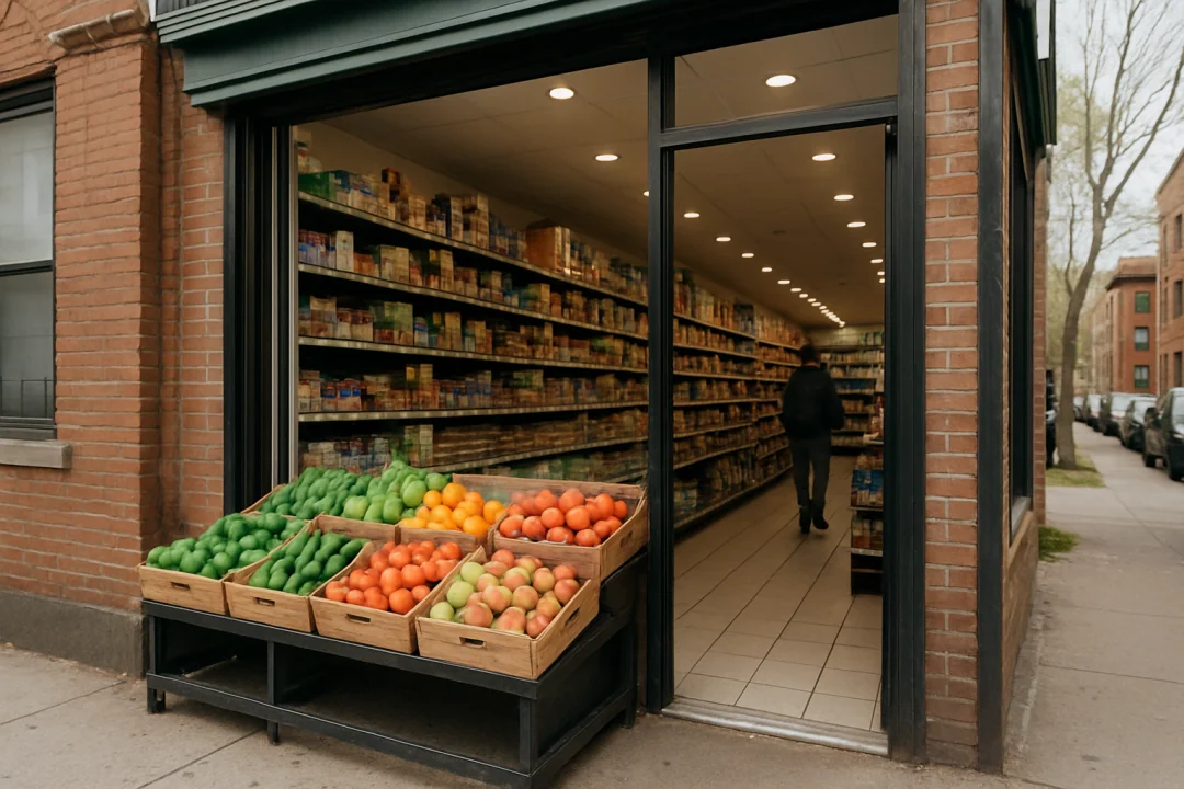 Operating grocery store for sale