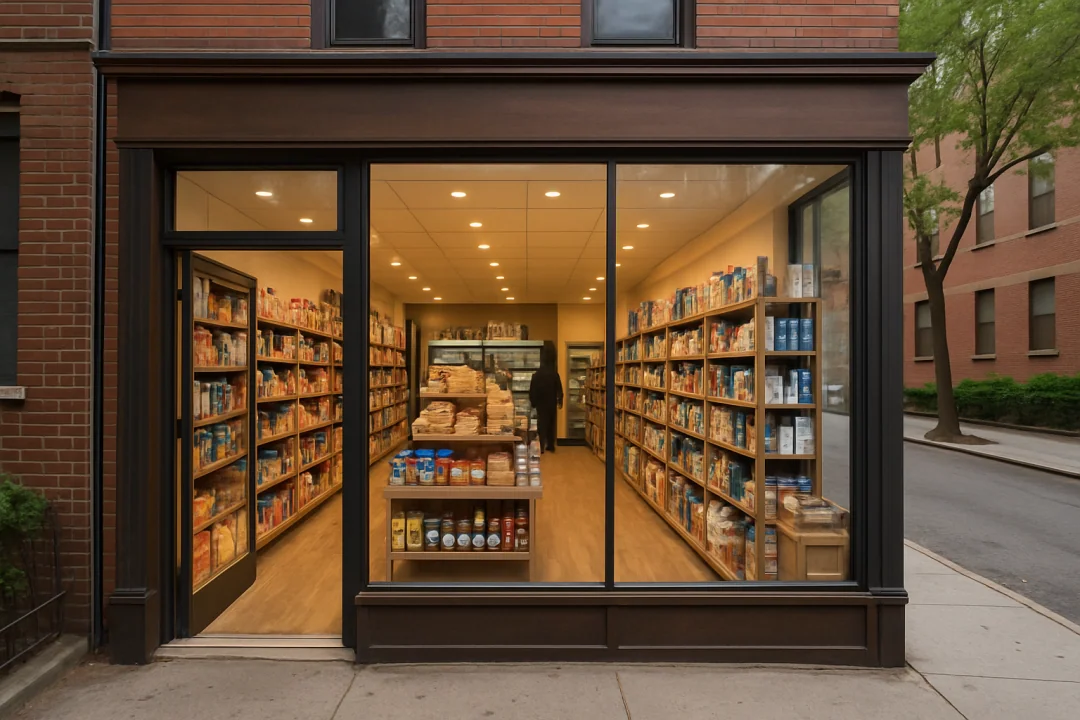 Operating retail shop for sale