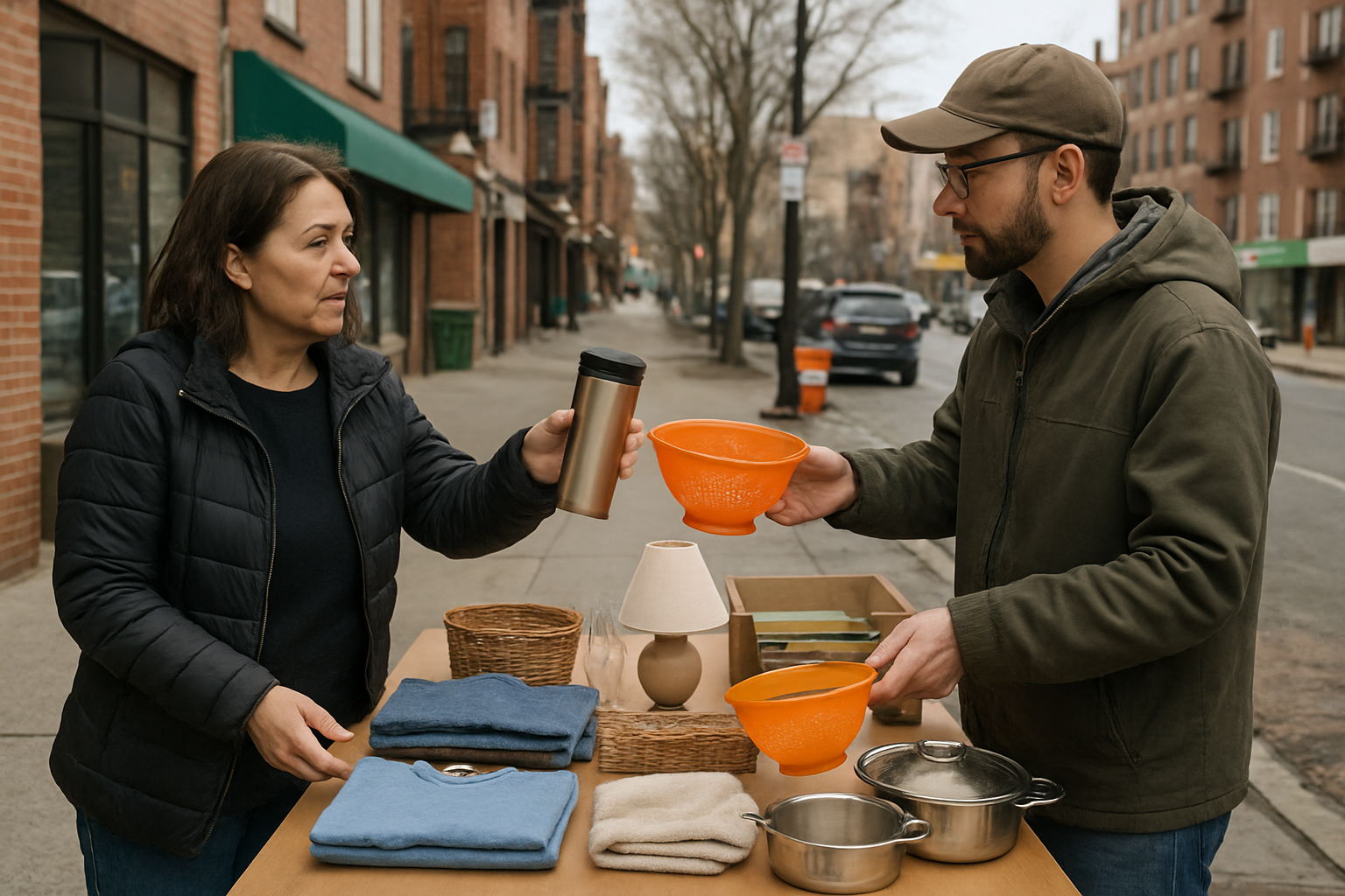 Neighborhood Exchange and Barter