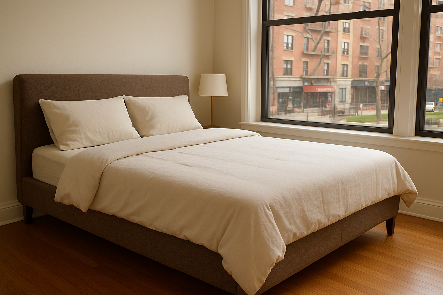 Queen-size bed frame