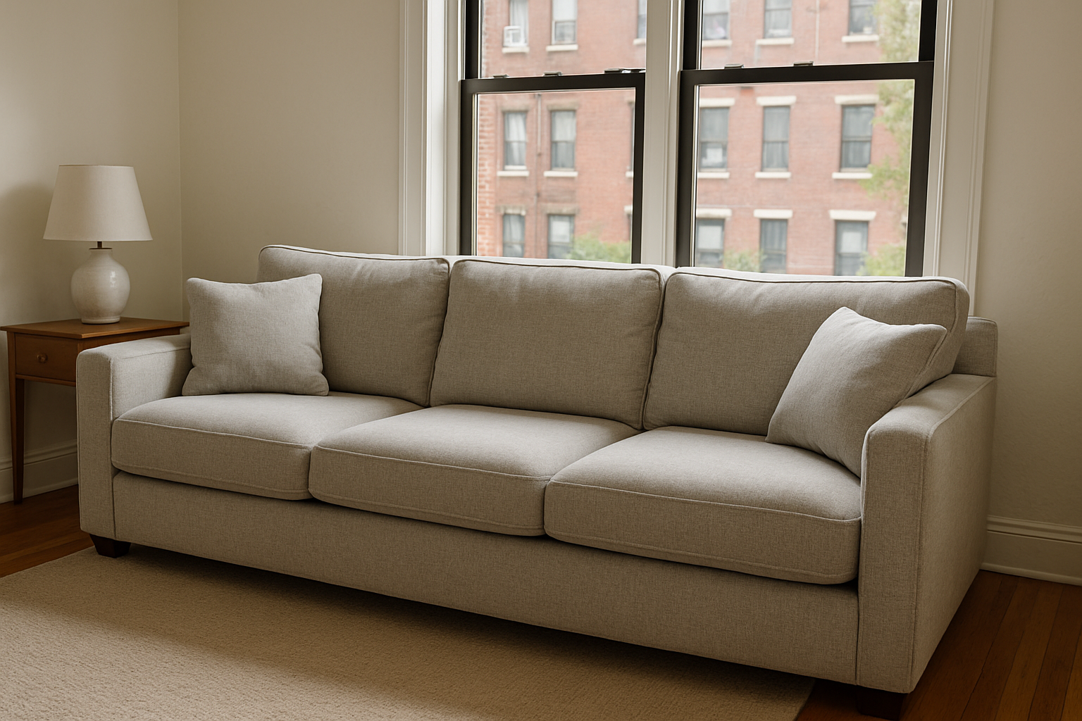 Comfortable living-room sofa