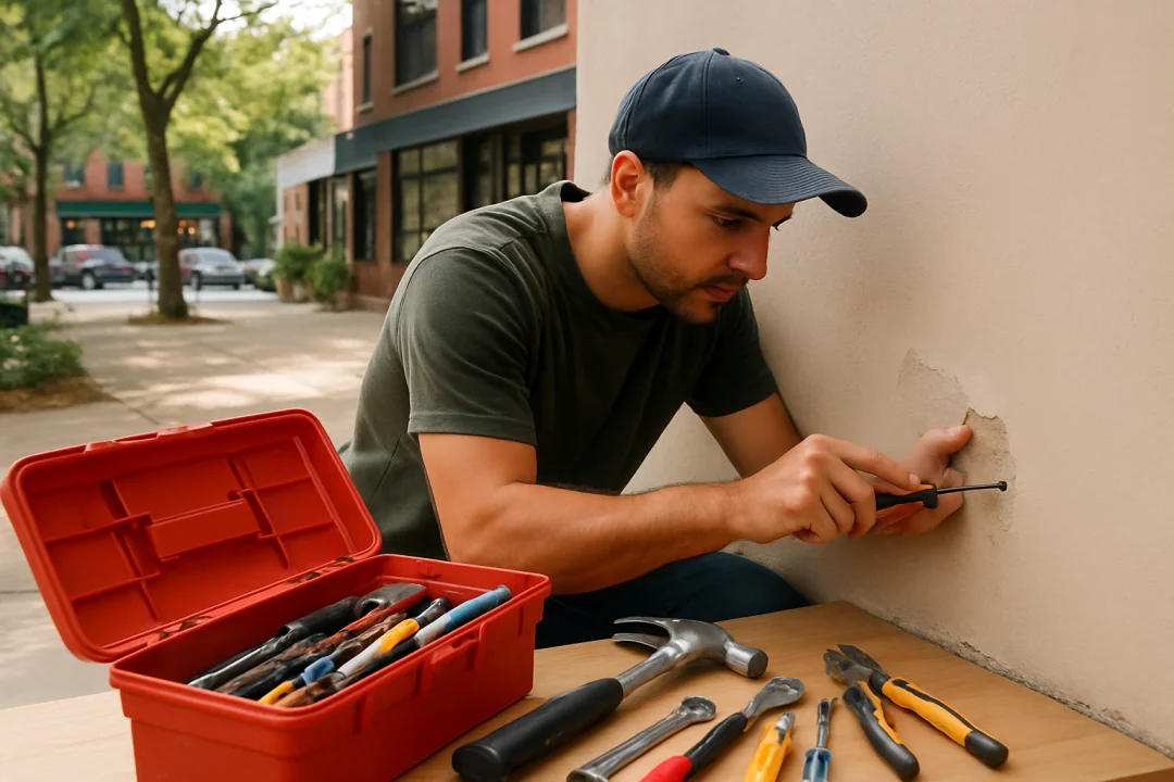 Furniture assembly at home