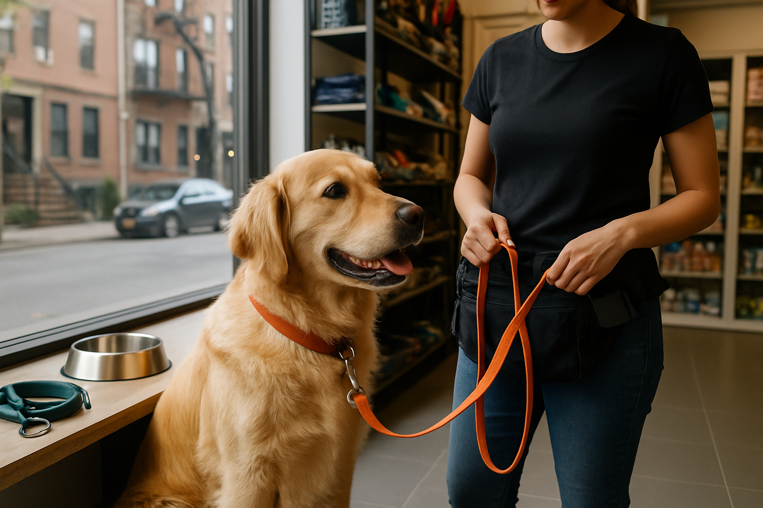 Dog walking and pet sitting