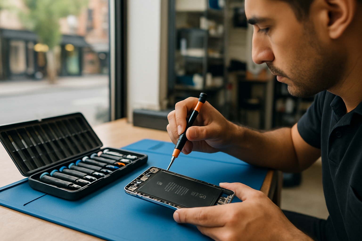Phone repair and setup