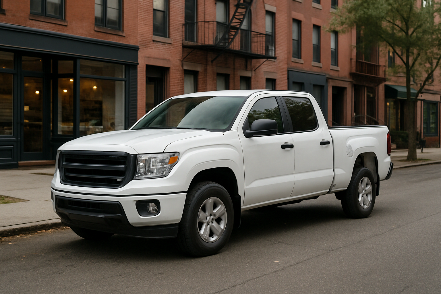 Practical pickup truck