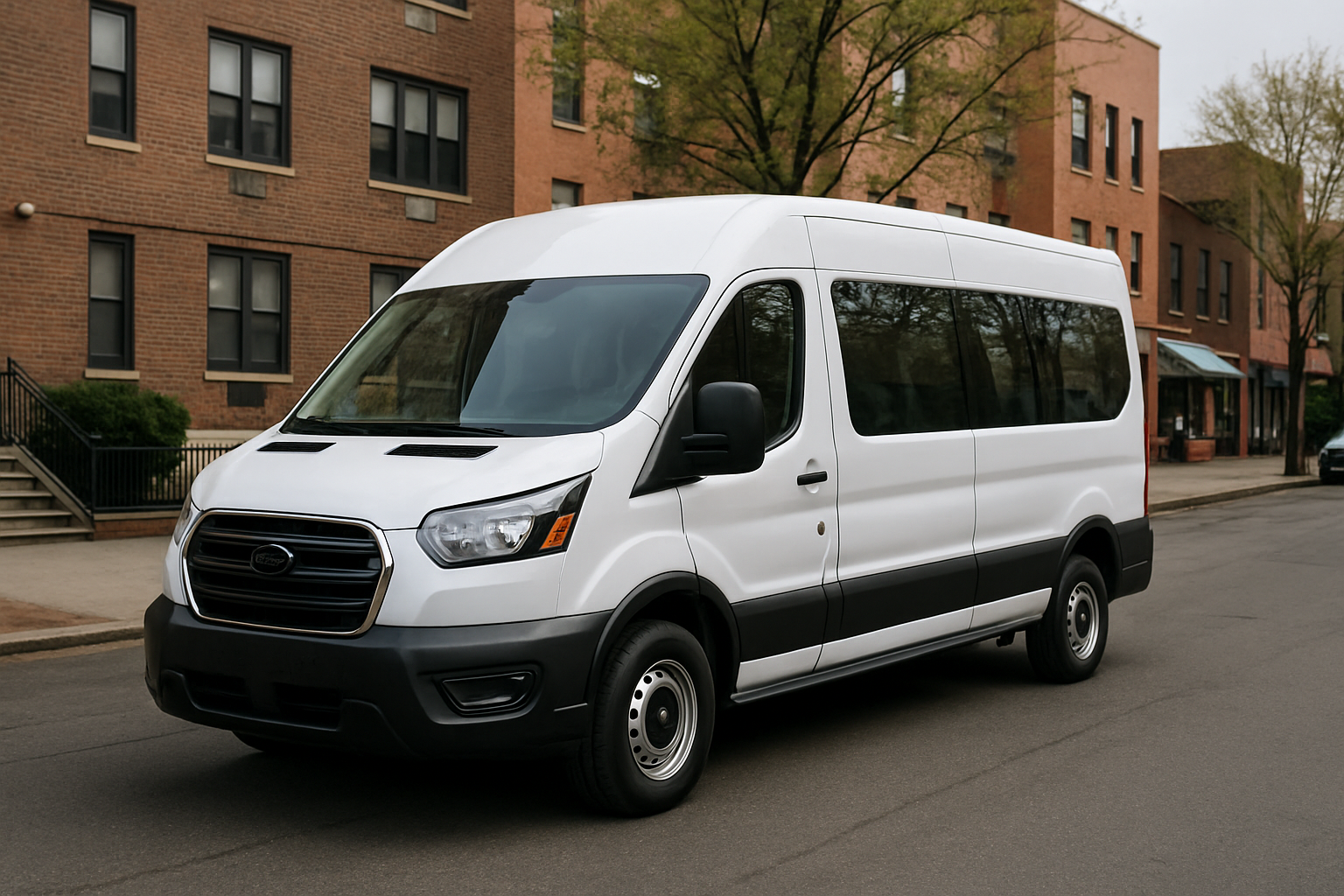 Passenger and cargo van